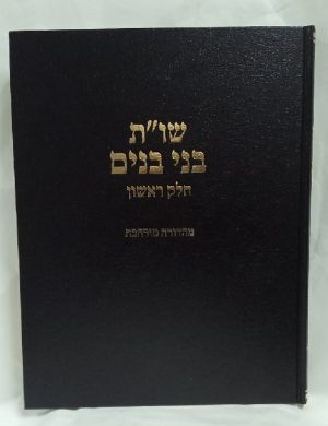 שו"ת בני בנים חלק א